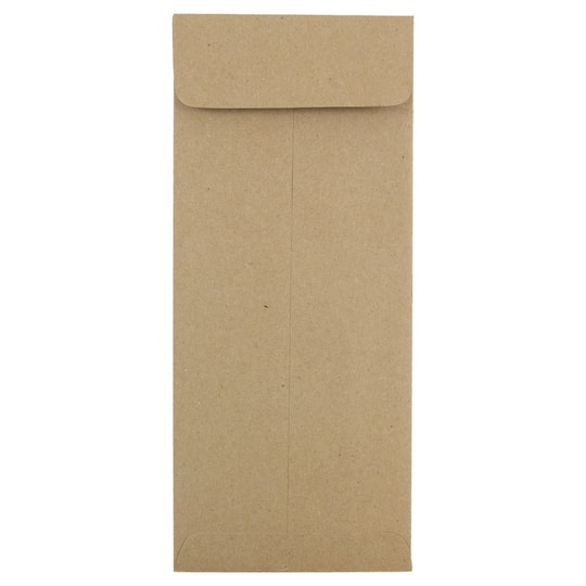 JAM Paper #10 Brown Kraft Paper Bag Policy Business Premium Envelopes
